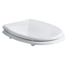Сиденье с крышкой SIMAS ARCADE цвет белый AR002