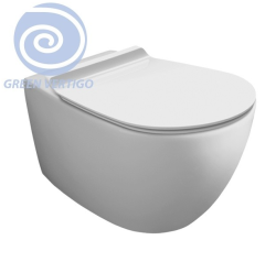 Унитаз SIMAS VIGNONI подвесной безободковый с вихревым смывом цвет белый матовый VI18VERT/F85.BM