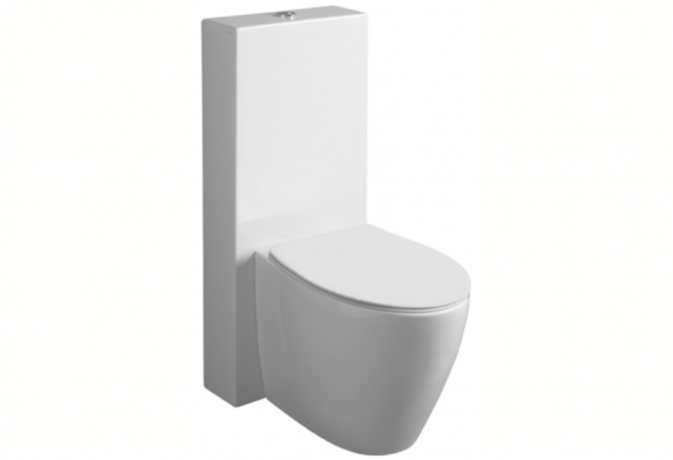 Бачок SIMAS напольный моноблок цвет белый CT09/D20