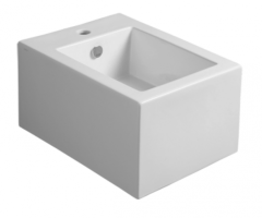 Биде SIMAS FROZEN подвесное с одним намеченным отверстием в центре цвет белый FZ19/F85