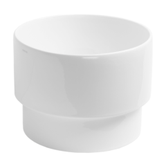 Раковина SIMAS PO-MO накладная или полувстраиваемая сверху без отверстий цвет белый PO03