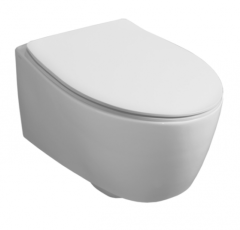 Унитаз SIMAS LFT Spazio подвесной Безободковый цвет белый LFT18/F85