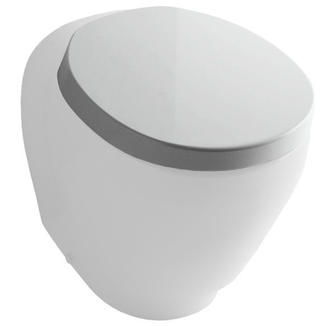 Сиденье с крышкой SIMAS BOHEMIEN с микролифтом цвет белый BO002