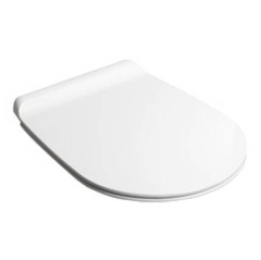 Сиденье с крышкой SIMAS VIGNONI с микролифтом быстросъемное цвет белый матовый петли хром VI004.BM