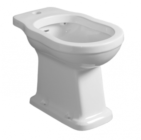 Биде SIMAS LONDRA Напольное приставное с одним отверстием цвет белый LO923