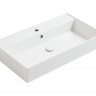 Раковина SIMAS AGILE подвесная или накладная с одним отверстием цвет белый AG81