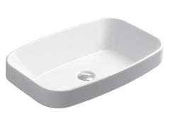 Раковина SIMAS BADEN BADEN накладная без отверстий цвет белый BB11