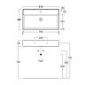 Раковина SIMAS AGILE подвесная или накладная без отверстия цвет белый AG81.0