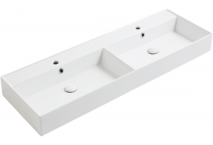 Раковина SIMAS AGILE подвесная или накладная с одним отверстием цвет белый AG141D