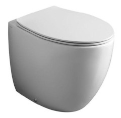 Унитаз SIMAS BORMIO напольный приставной безободковый цвет белый BR01